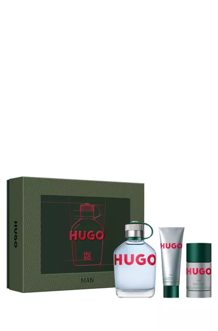 HUGO Man Eau de Toilette 125ml - 4.2 fl oz gift set