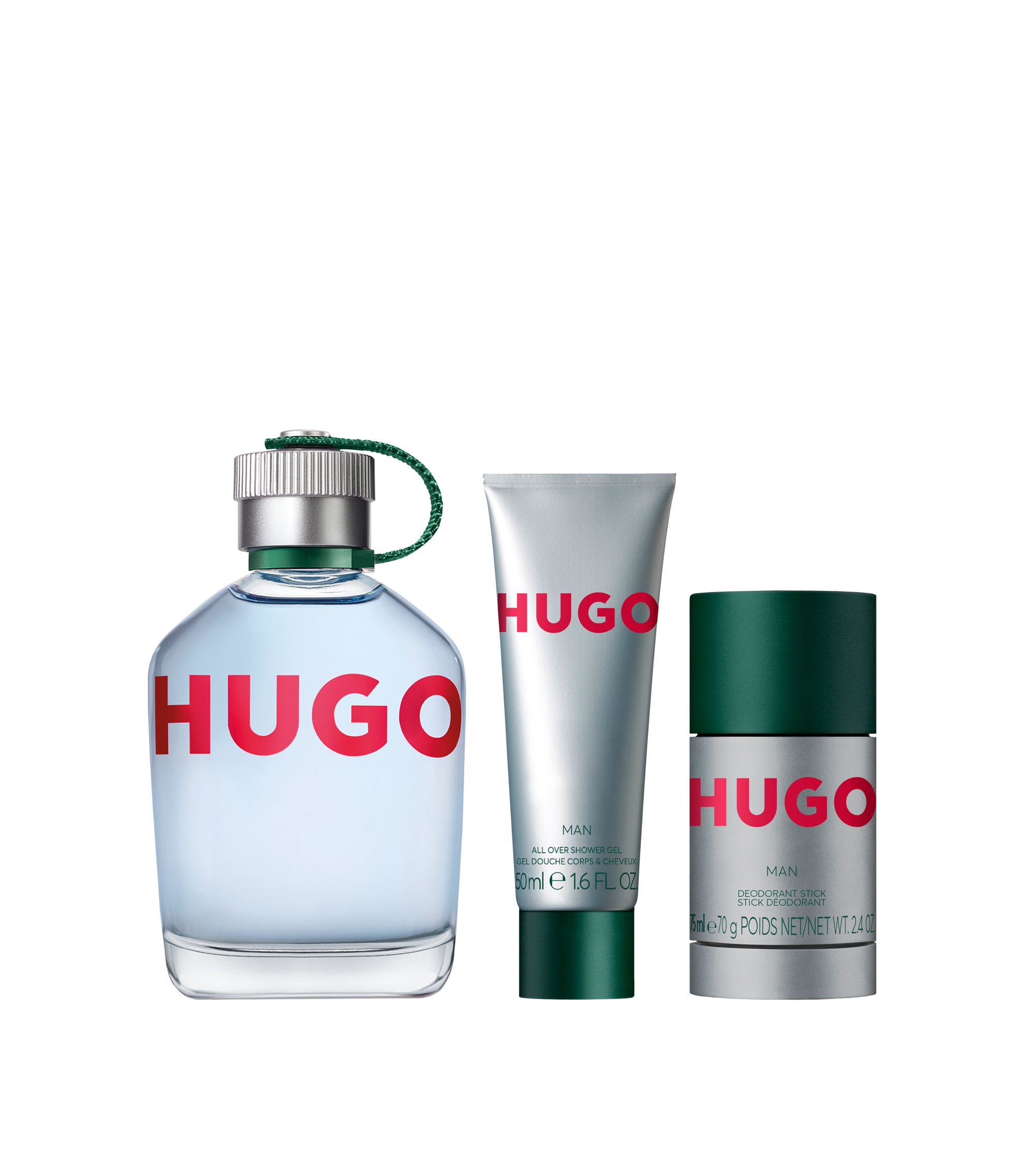 HUGO MAN 香水セット 125ml + デオドラント HUGO - HUGO Man Eau de Toilette 125ml - 4.2 fl oz gift set