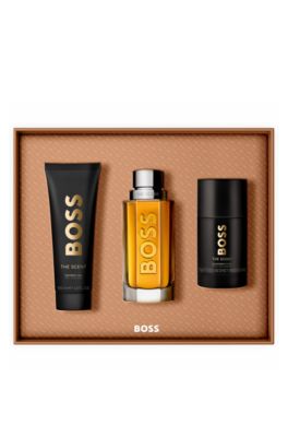 BOSS The Scent Eau de Toilette for Him 100 ml &ndash; 3.4 fl oz gift set, Assorted-Pre-Pack