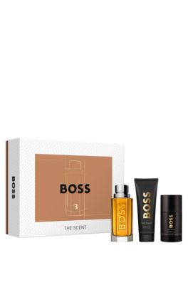 BOSS The Scent Eau de Toilette for Him 100 ml &ndash; 3.4 fl oz gift set, Assorted-Pre-Pack