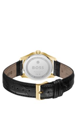 Principle Prestige reloj con esfera negra con textura, Assorted-Pre-Pack