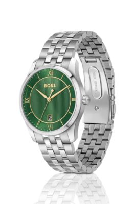 Principle Prestige reloj con esfera verde con textura, Assorted-Pre-Pack