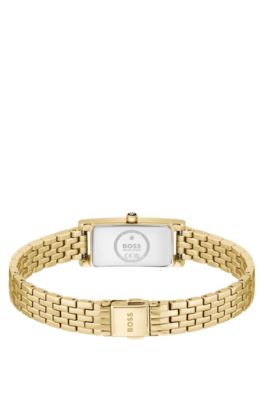 Reloj con esfera verde y pulsera de eslabones, Assorted-Pre-Pack
