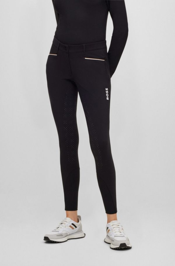 Equestrian full-grip breeches in power-stretch material - image 3