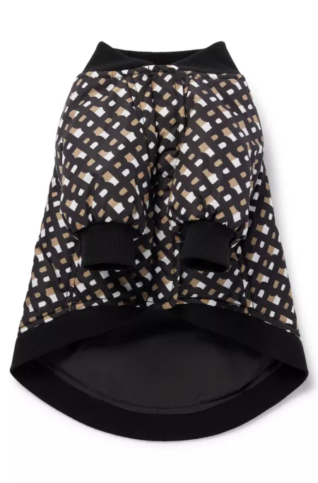 Monogrammed bomber jacket for dogs