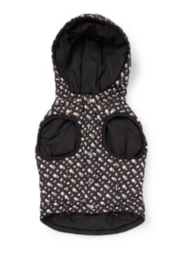 Dog water-repellent padded jacket, Black