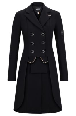 Equestrian tailcoat super-stretch material