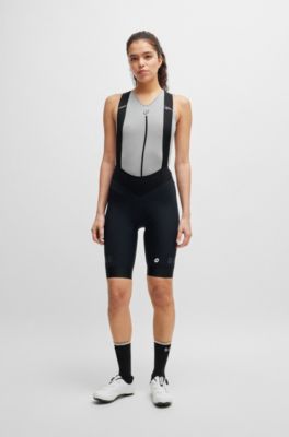 BOSS - BOSS x ASSOS X-frame bib shorts with shock-absorbing foam