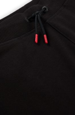 Kids' logo-print shorts in a cotton blend, Black