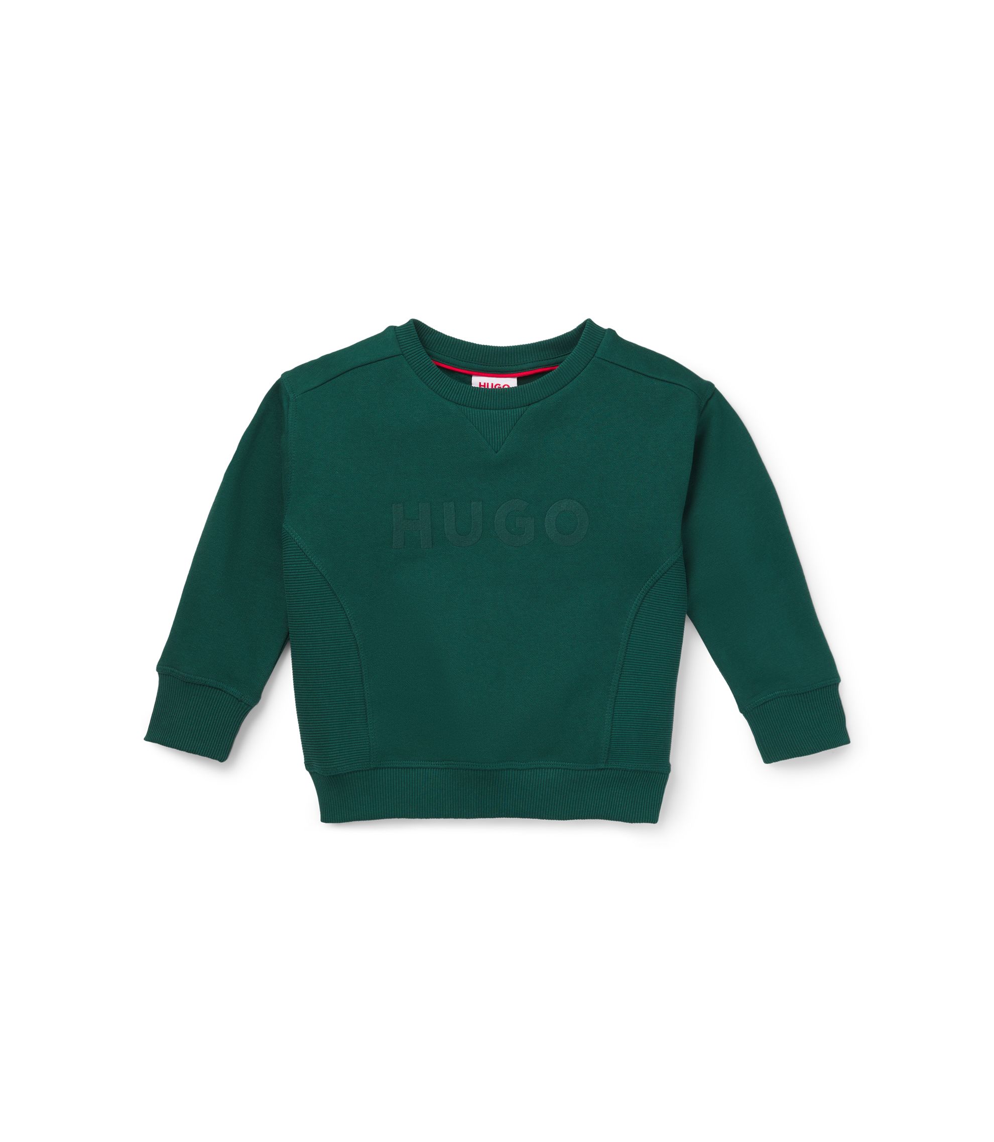 Kids' sweatshirt with embroidered logo