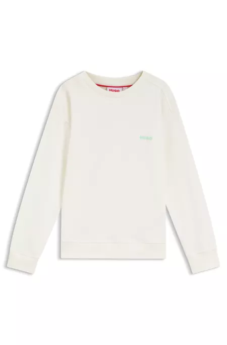 Kids' fleece sweatshirt with sports artwork