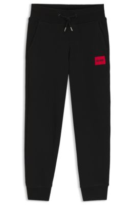 Kids' track pants, Black