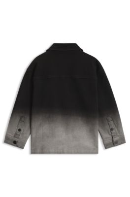 Kids' denim shirt, Patterned