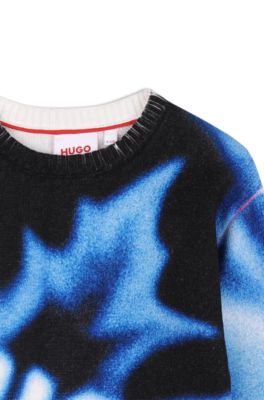 Kids' logo sweater, Black