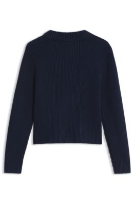 Jersey de punto para ni&ntilde;os, Azul oscuro