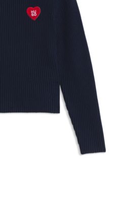Jersey de punto para ni&ntilde;os, Azul oscuro