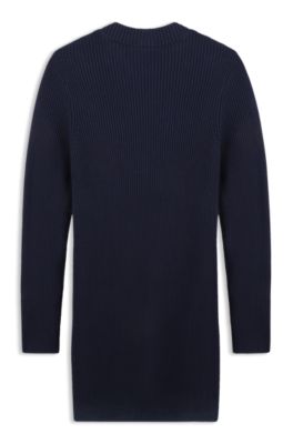 Kids' knit dress, Dark Blue