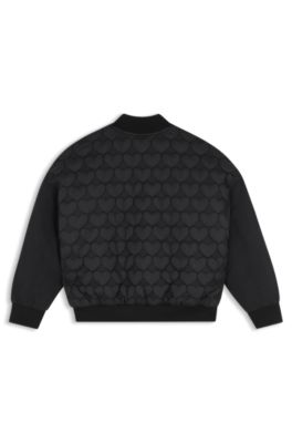 Kids' bomber jacket, Black