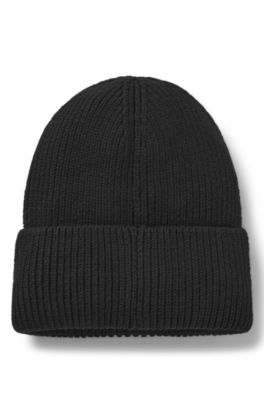 Kids' logo beanie, Black