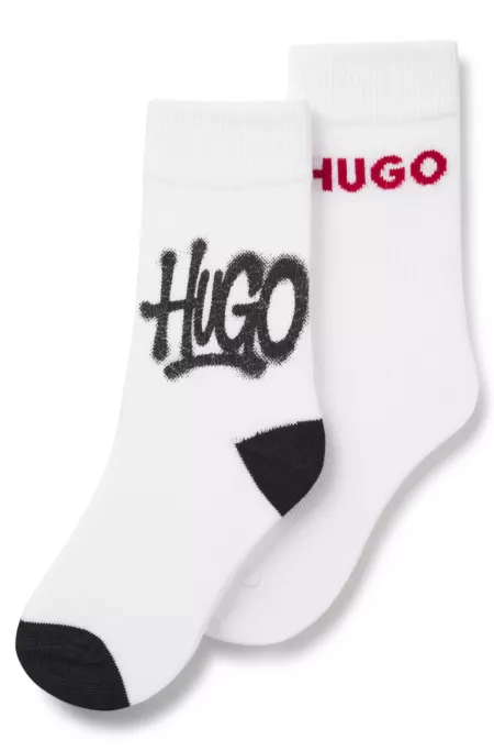 Kids' 2-pack regular-length socks