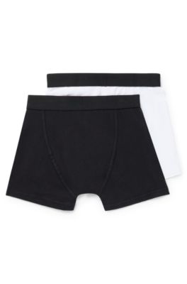 HUGO KIDS SET OF 2 UNDERPANTS - Black