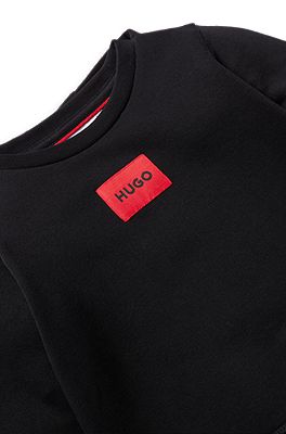 Black and red hugo boss 2024 sweatshirt