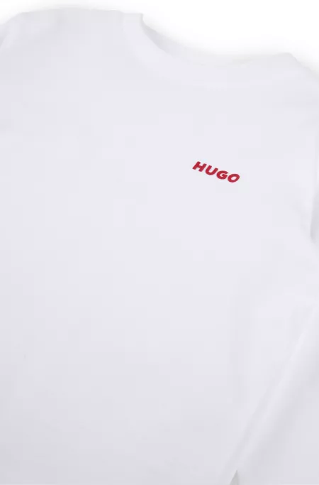 Kids' logo-print T-shirt in cotton jersey