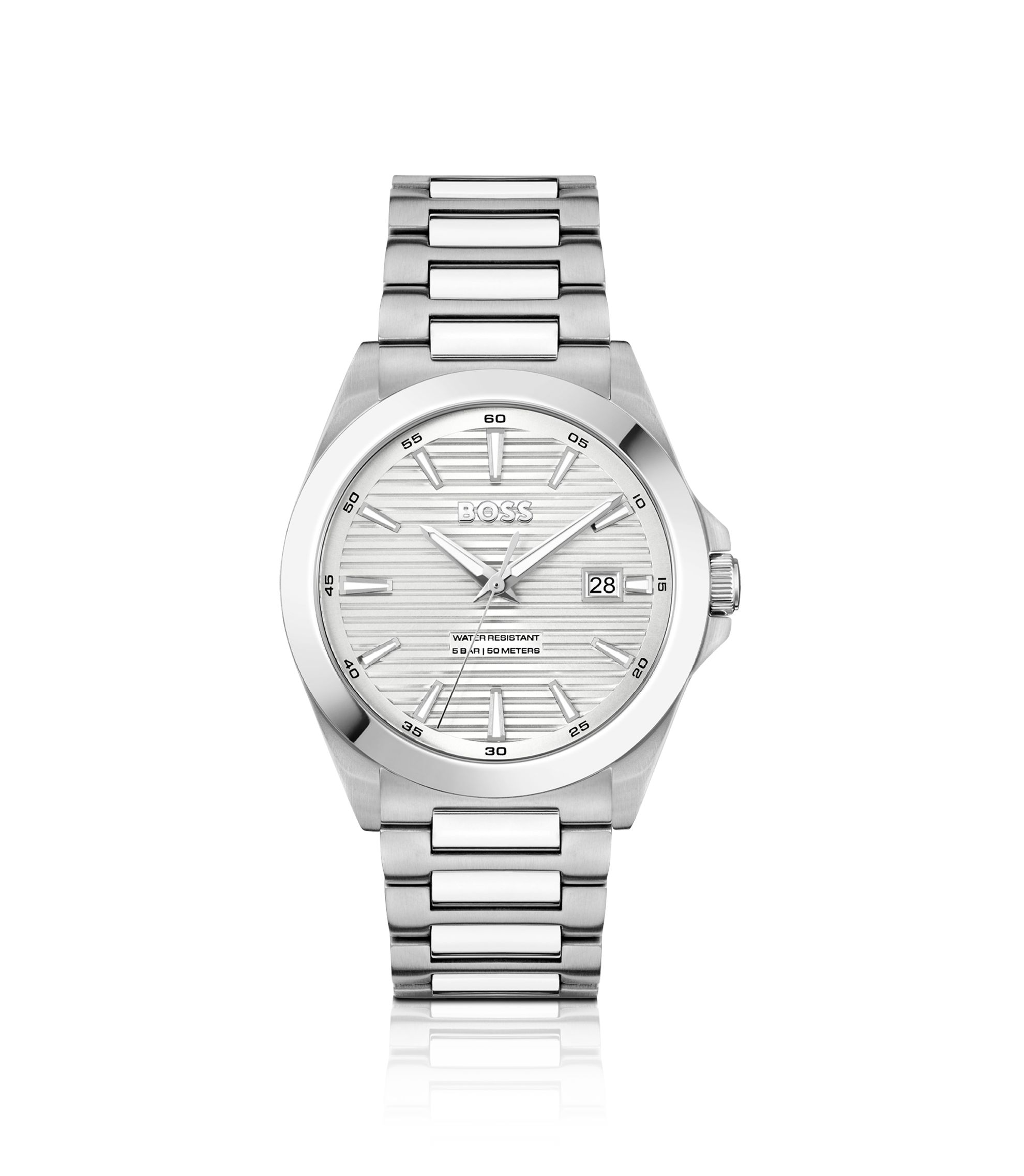 Hugo Boss men watch casual formal NEW✓ELEGANT✓ Hugo Boss Time One Chrono Date Dial Black  main image 2