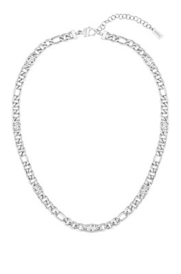 Collar con cadena de estilo f&iacute;garo y monogramas Double B, Assorted-Pre-Pack