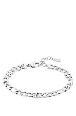 Figaro-chain bracelet with Double B monograms, Assorted-Pre-Pack