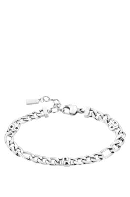 Figaro-chain bracelet with Double B monograms, Assorted-Pre-Pack