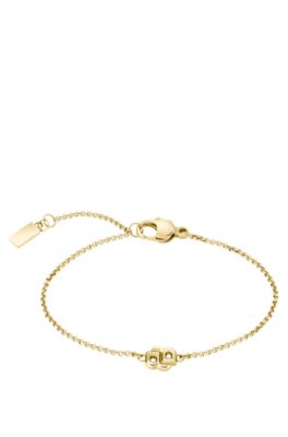 Gold-tone chain bracelet with Double B monogram, Assorted-Pre-Pack