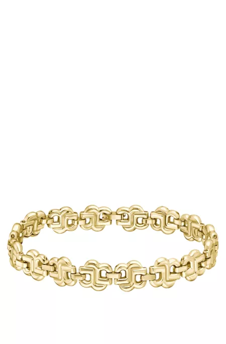 Gold-tone bracelet with Double B monograms