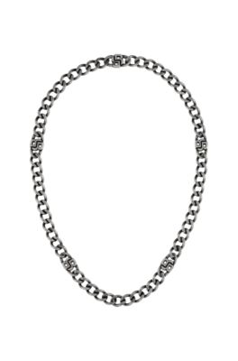 Chain necklace with Double B monograms, Assorted-Pre-Pack