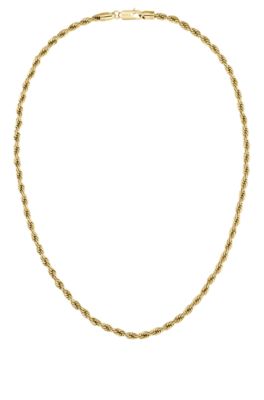 Collar en tono dorado con cadena estilo cuerda, Assorted-Pre-Pack