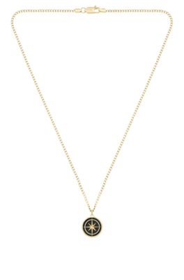 Gold-tone necklace with medallion pendant, Assorted-Pre-Pack