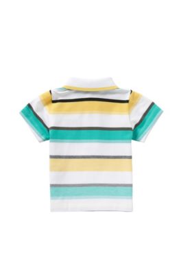 'J05446' | Toddler Stretch Cotton Polo Shirt, Green