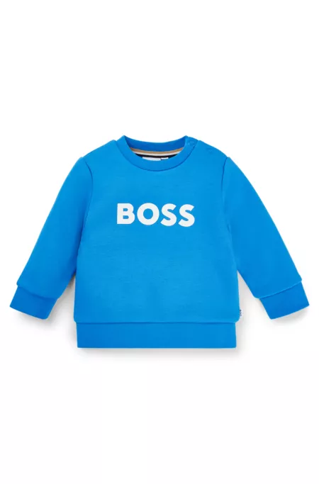 Kids' sweatshirt with logo print