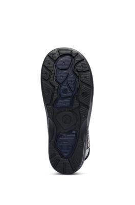 Kids' rain boots with branded label, Dark Blue