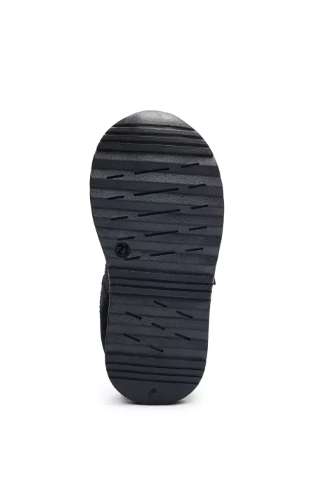 Kids' trainers with touch closures and logo details