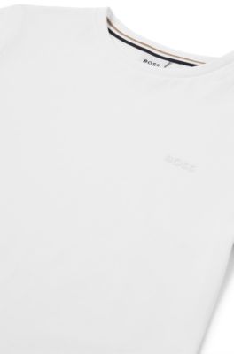 Diesel Kids logo-print cotton T-shirt - White