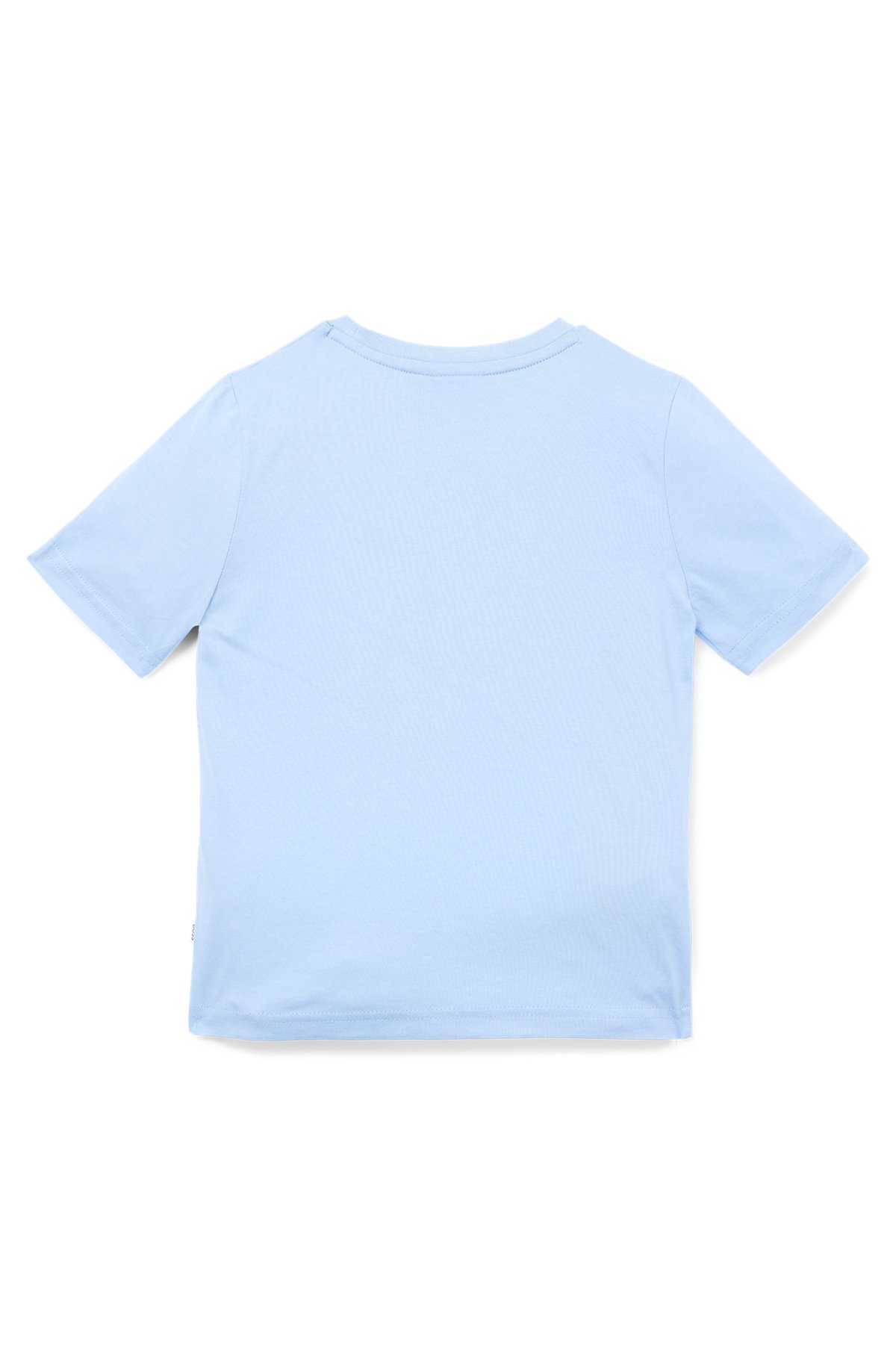 Kids' T-shirt in with logo print, Light Blue