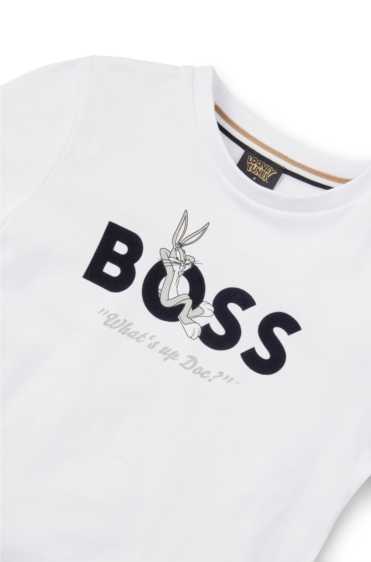 Bunny kids\' BOSS T-shirt artwork cotton x BOSS Bugs - Looney Tunes with