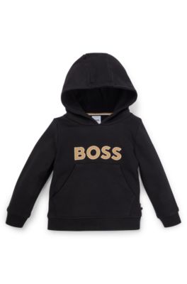 BOSS Kids hoodie with logo print