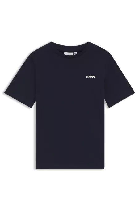 Kids' logo-print T-shirt in cotton jersey