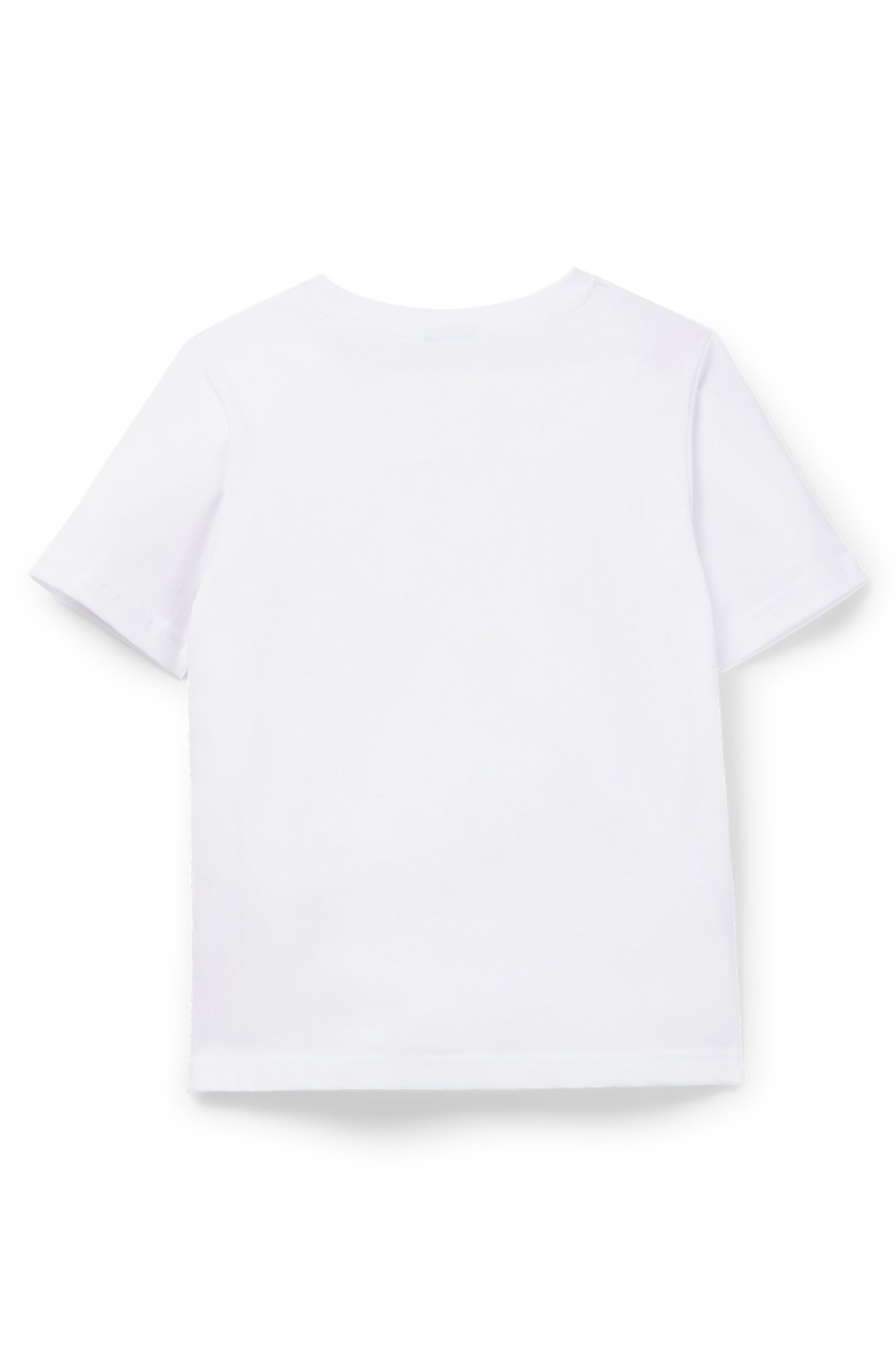 Fashion Kids Basic Plain White Cotton T-Shirts Set Of 4 With Heart Sticker, Shop Today. Get it Tomorrow!