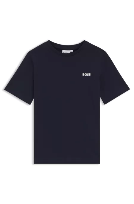 Kids' logo-print T-shirt in cotton jersey