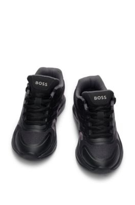 Kids' trainers with 3D-effect logo