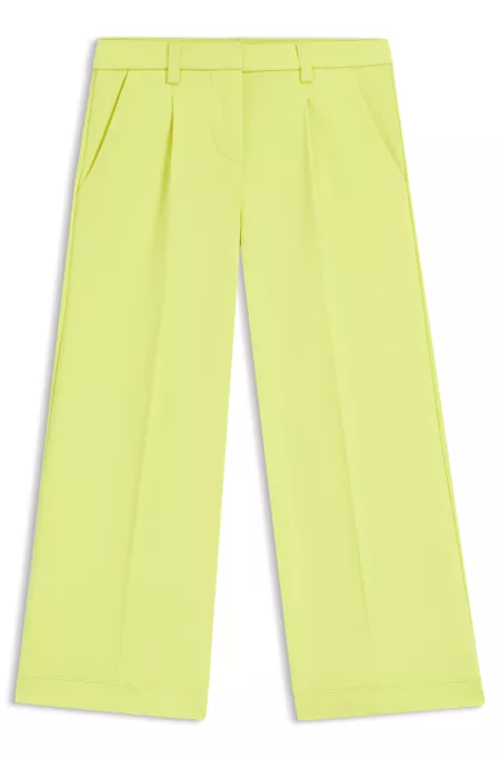 Kids' suit trousers in stretch fabric
