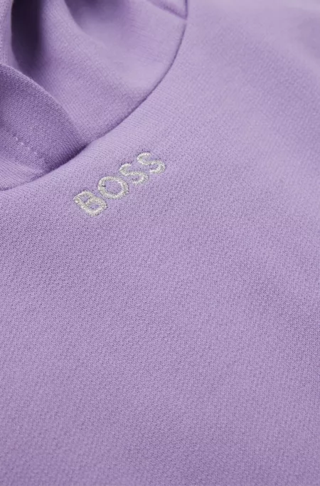 Kids' oversize-fit hoodie with embroidered logo